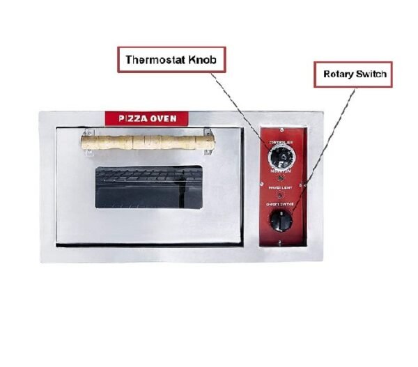 Electric Pizza Oven 12 x 18 inch, 4 Pizza - 9 Inch, 2100 Watt - Image 3