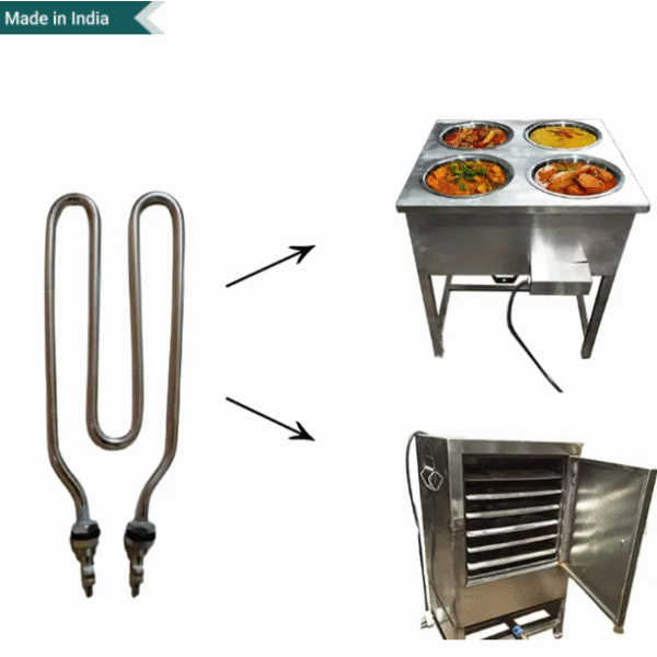 Premium Quality 2kW Heating Element for Bain Marie & Idli Steamer Heater
