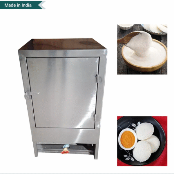 Commercial 9 Tray Stainless Steel Electric and Gas Operated Idli Steamer Machine for 108 pcs Idli, 3KW