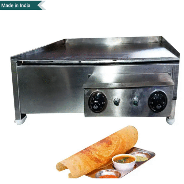 Heavy Duty 15 x 39 inch Electric Dosa Bhatti 5500W, SS Body